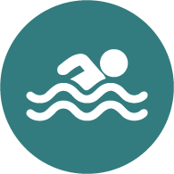運動中心人流顯示_游泳icon